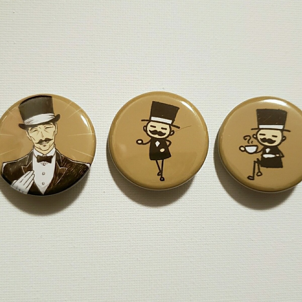 しんしさん缶バッジ