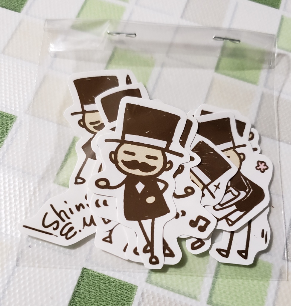 しんしさんフレークシール