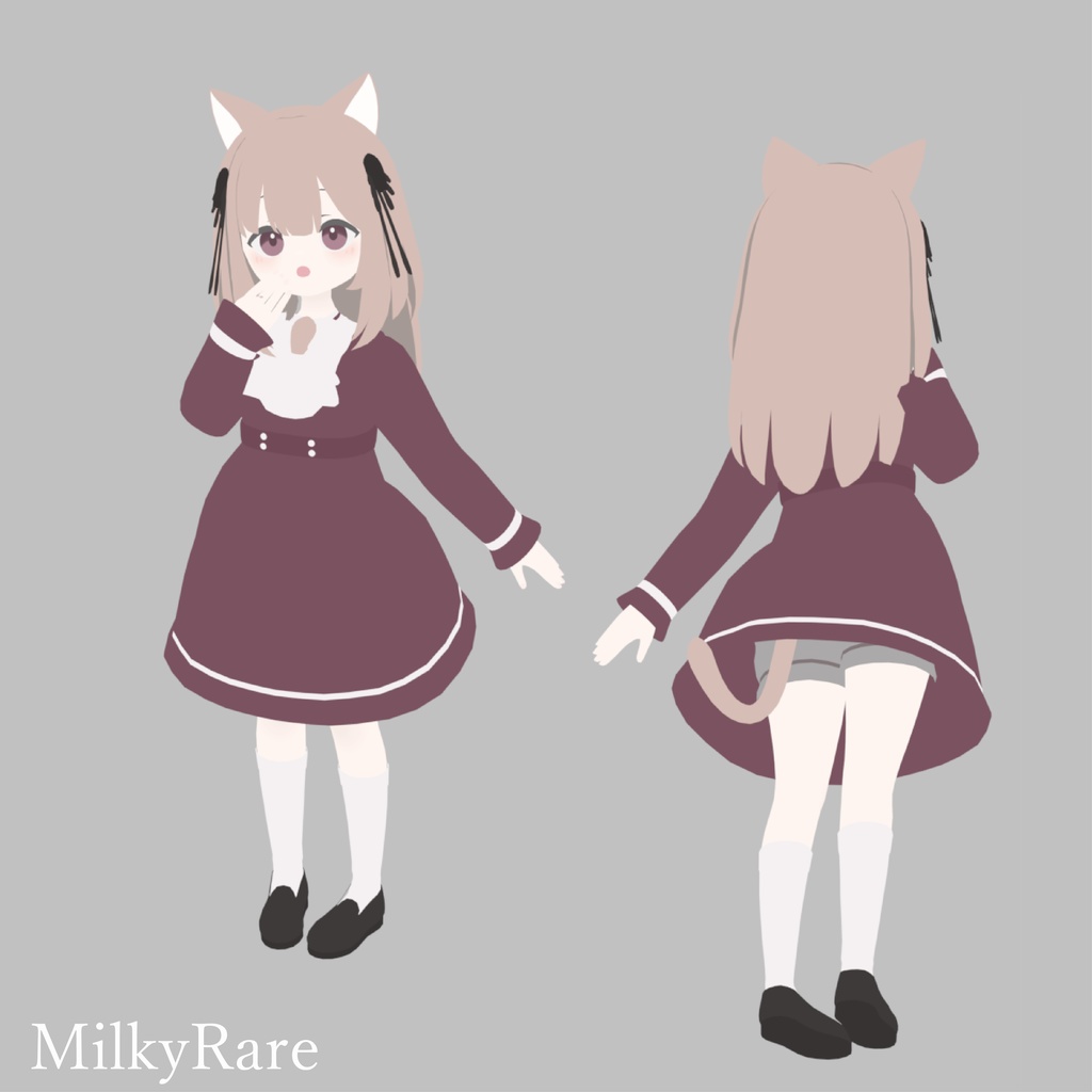 オリジナル3Dモデル「ミルキーレア」MilkyRare