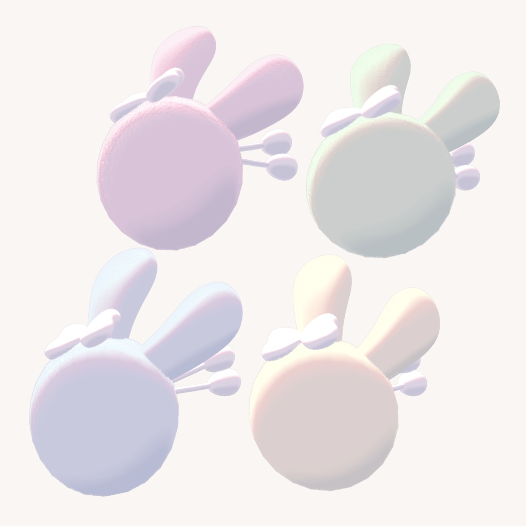 【無料】イースターラビットハット