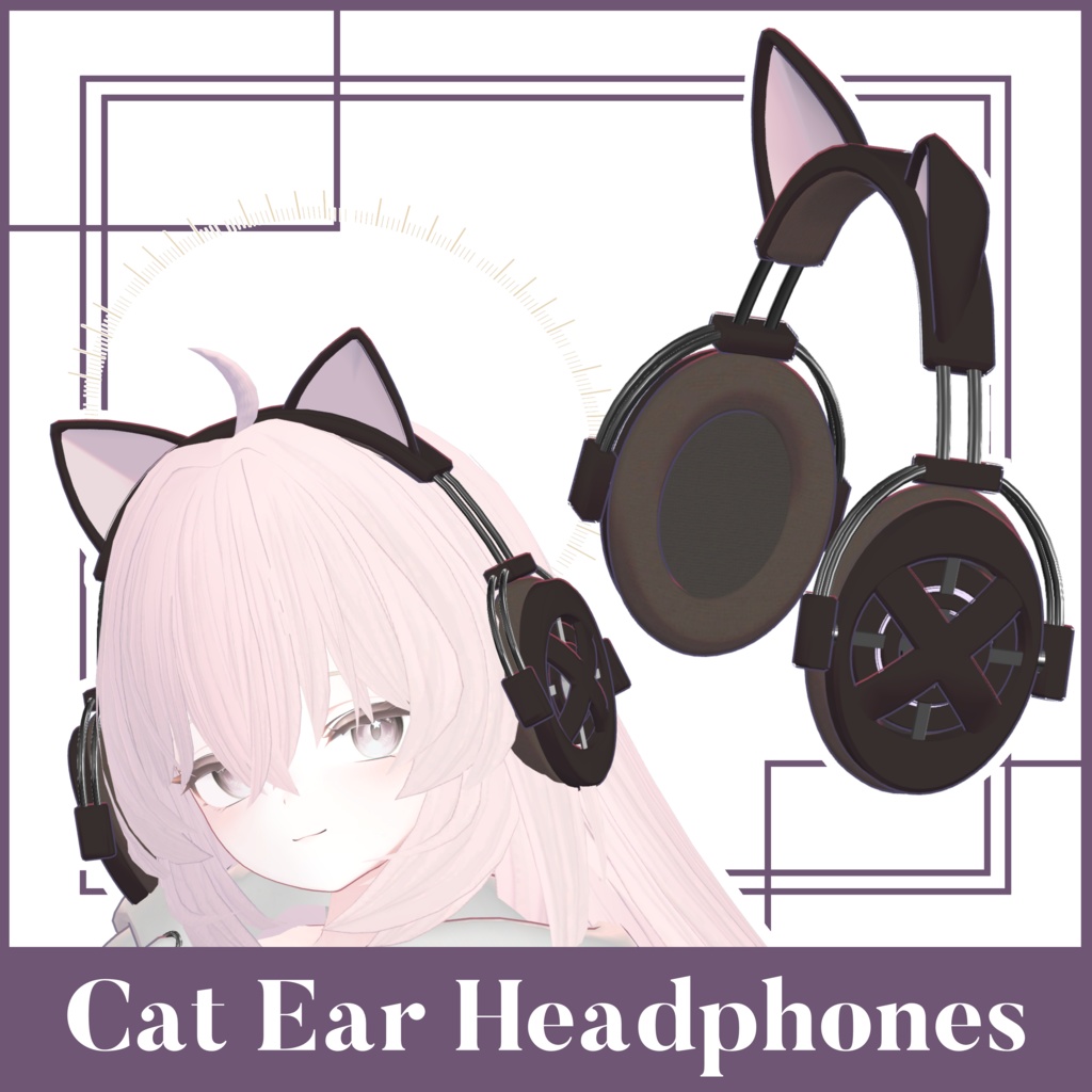 【無料】 ねこみみヘッドフォン❢ KI_Headphone