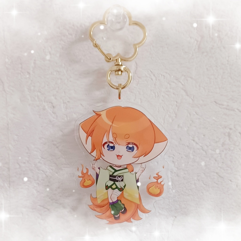 一緒に〜こんこんアクキー