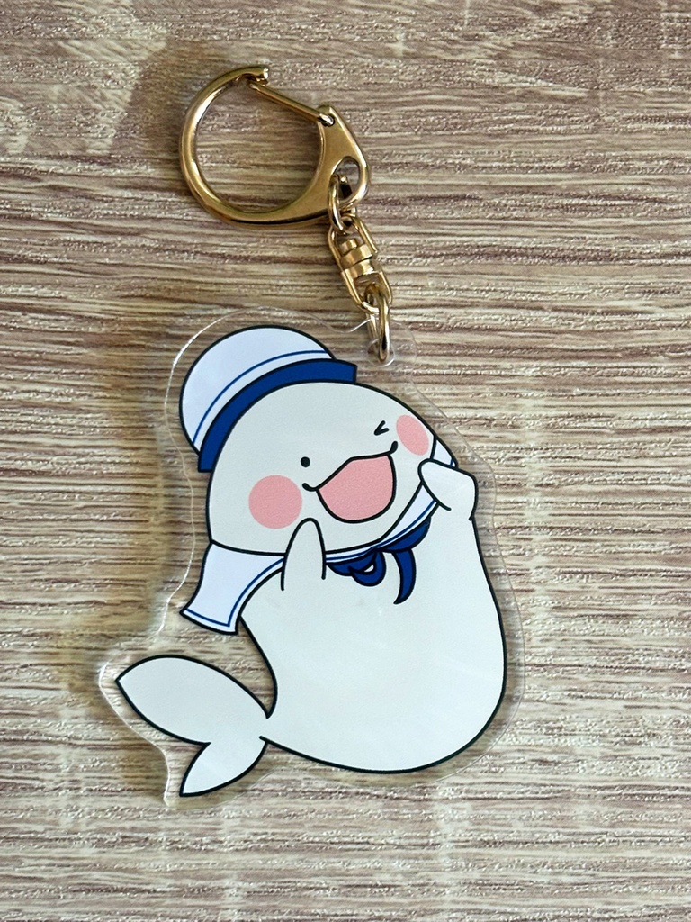 はまルカのアクリルキーホルダー
