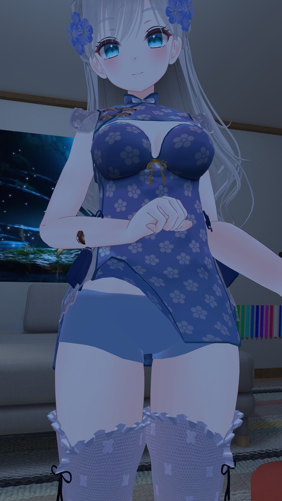 【望身用】シンプルなスパッツ【無料】