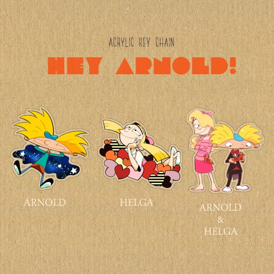 HEY ARNOLD!　アクリルキーホルダー