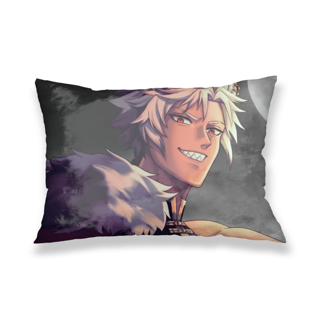 月咬狂狼の安眠枕カバー