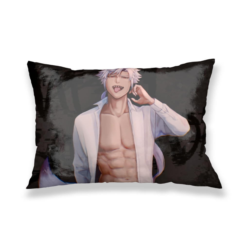 月咬狂狼の安眠枕カバー