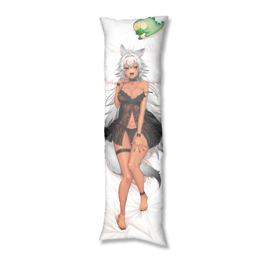 月咬狂狼&クロエ抱き枕カバー