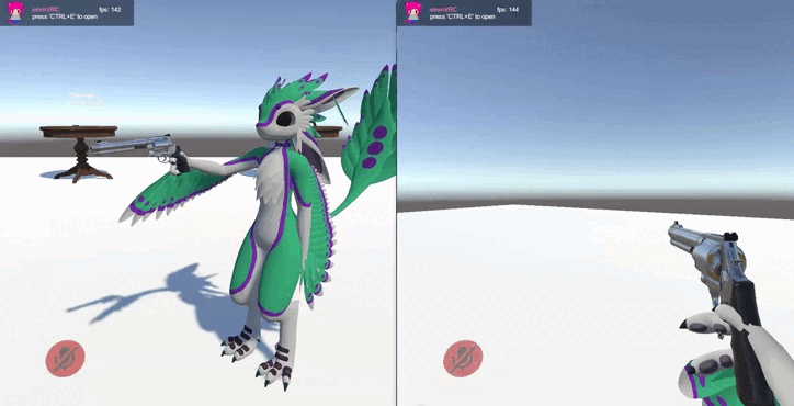 Knife & Magnum for VRChat SDK 3