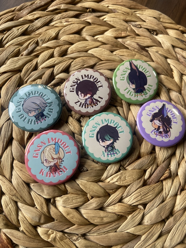缶バッジ《原神》
