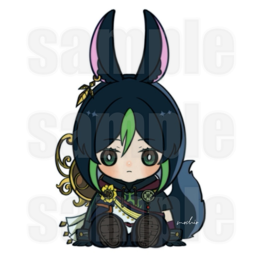 もっちりステッカー