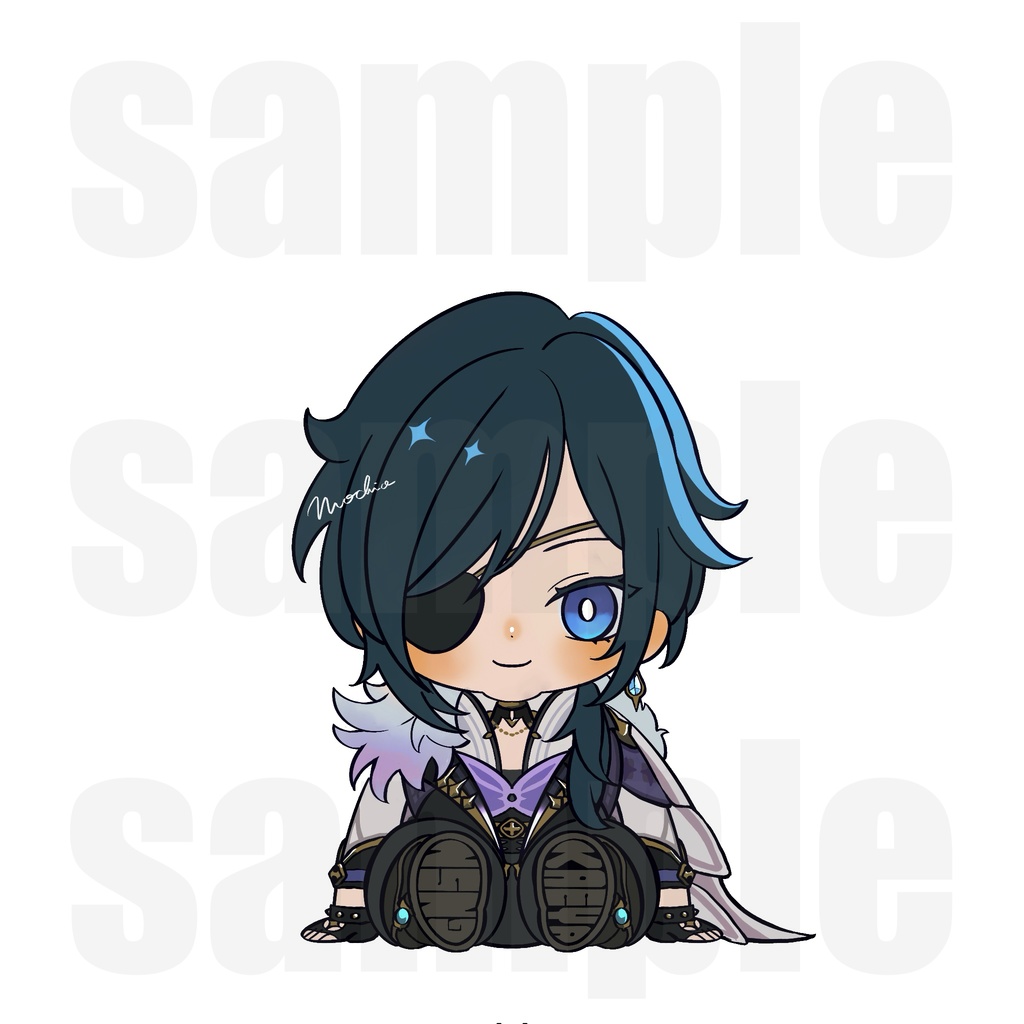 もっちりステッカー