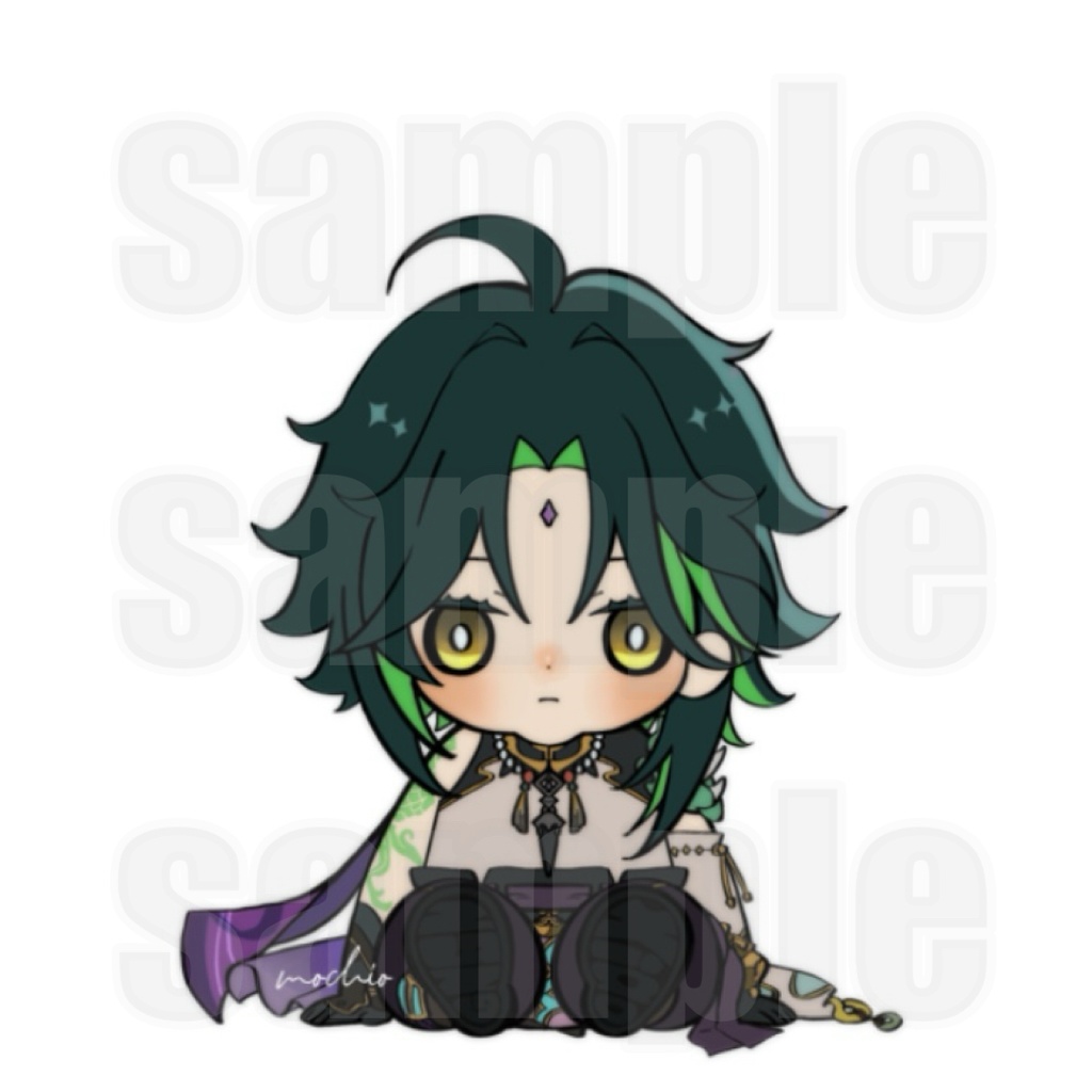 もっちりステッカー