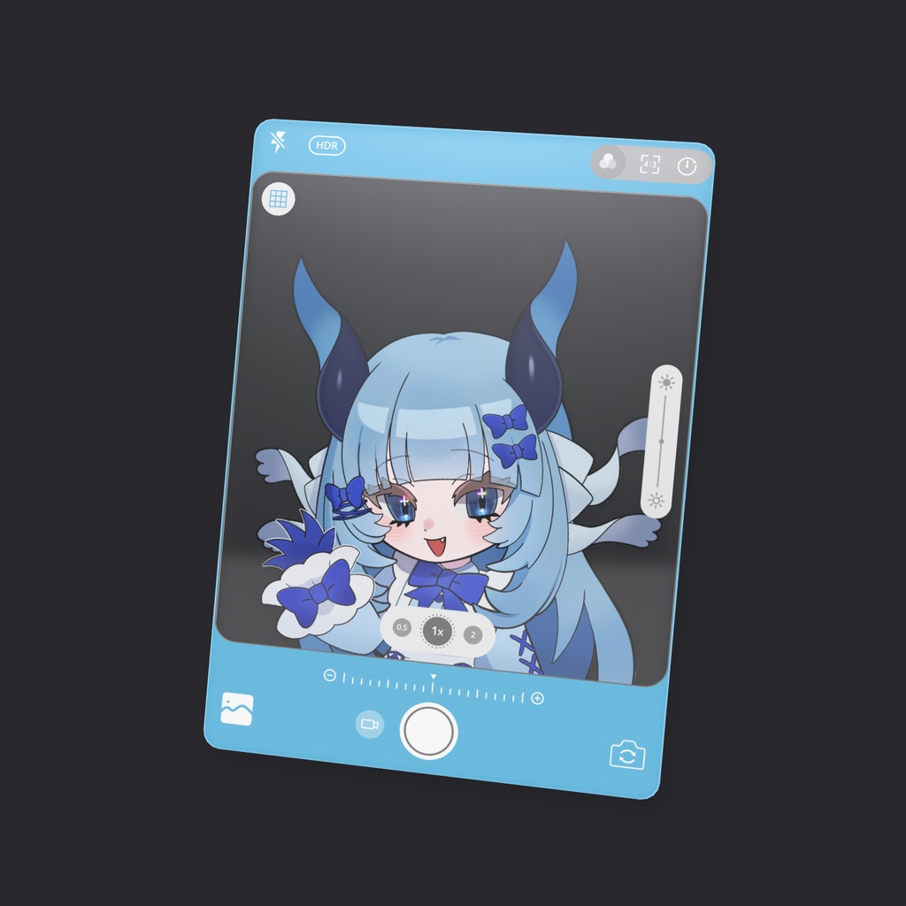 潮雪ルナ クリアカード