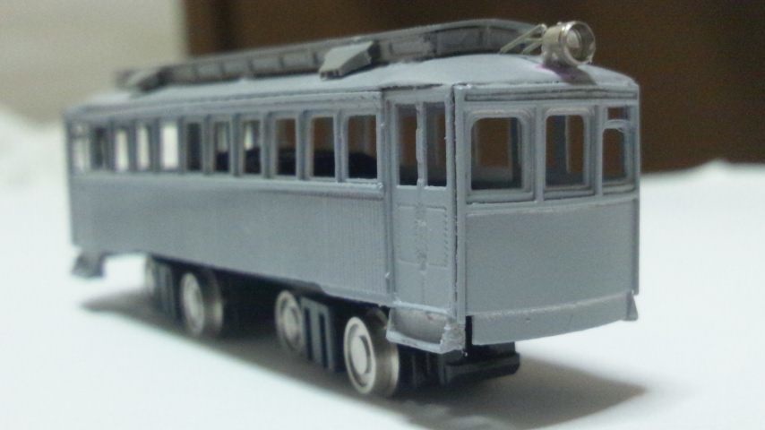 【Nゲージ 】大正時代の路面電車34形 車体枠キット