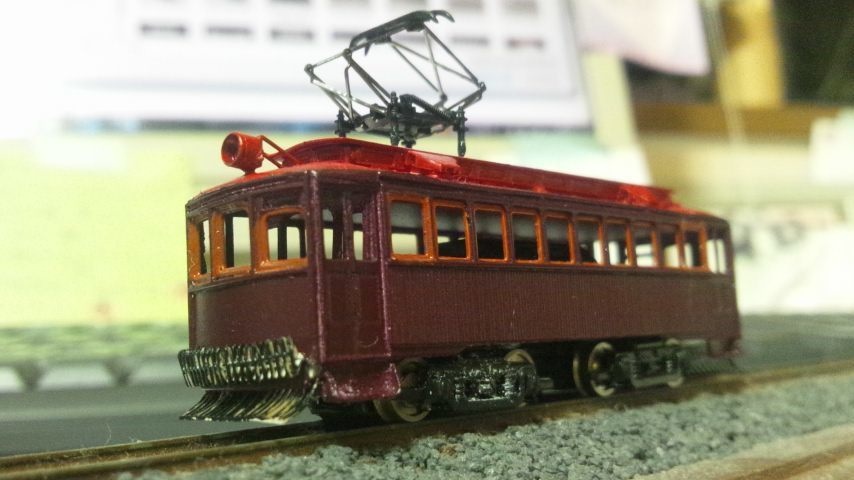 【Nゲージ 】大正時代の路面電車34形 車体枠キット