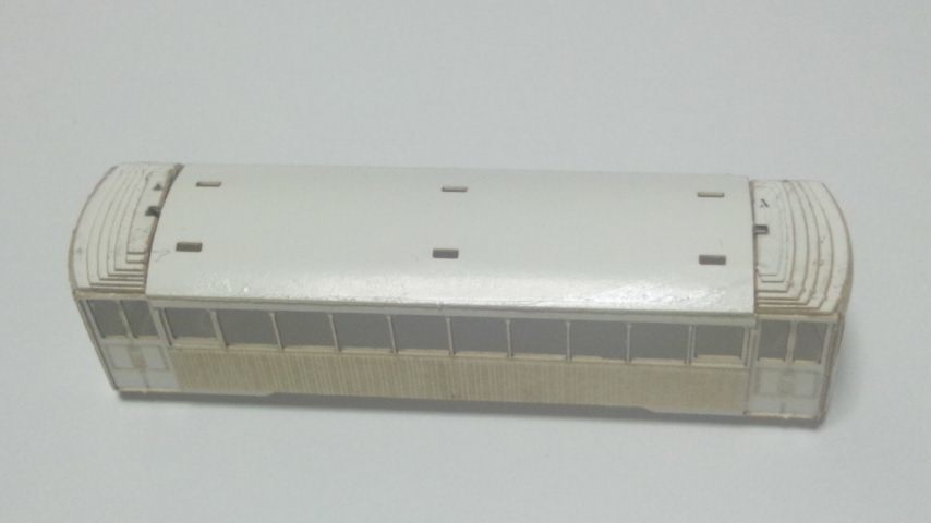 【Nゲージ 】大正時代の路面電車34形 車体枠キット