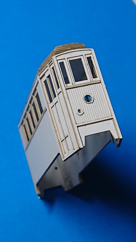 【HOナロー】花巻電鉄サハ３ 改造用ペーパーキット