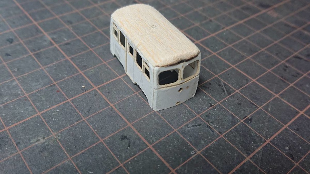 【Nゲージ】歌登町営軌道レールバス ペーパーキット