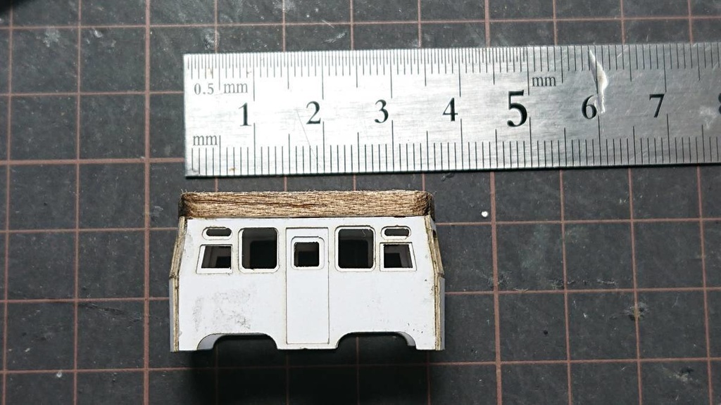 【Nゲージ】歌登町営軌道レールバス ペーパーキット