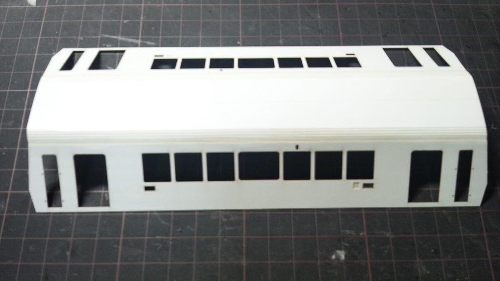 【叡山】HOゲージ デオ710ペーパーキット レーザー加工済み型紙 昭和60年代の電車 1987年