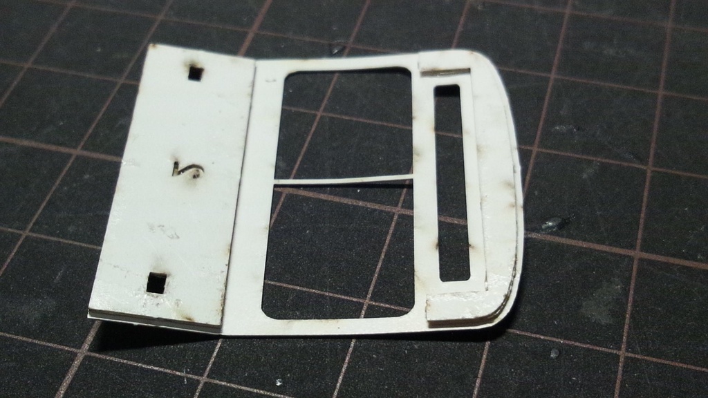 【叡山】HOゲージ デオ710ペーパーキット レーザー加工済み型紙 昭和60年代の電車 1987年