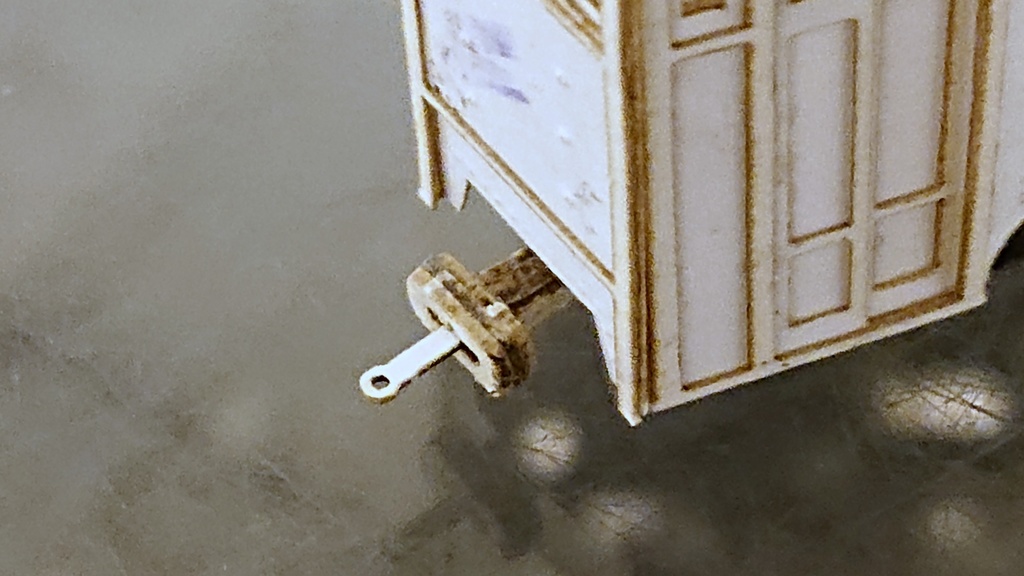 【Nゲージ】花巻電鉄サハ3半鋼製車体ペーパーキット リベット表現治具付き