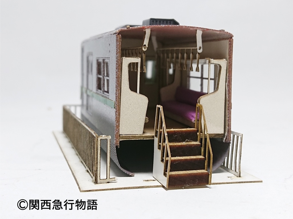 【体験版】営団(東京)地下鉄6000系第1次試作車(ハイフン)カットモデルペーパークラフト(要組立・未塗装)