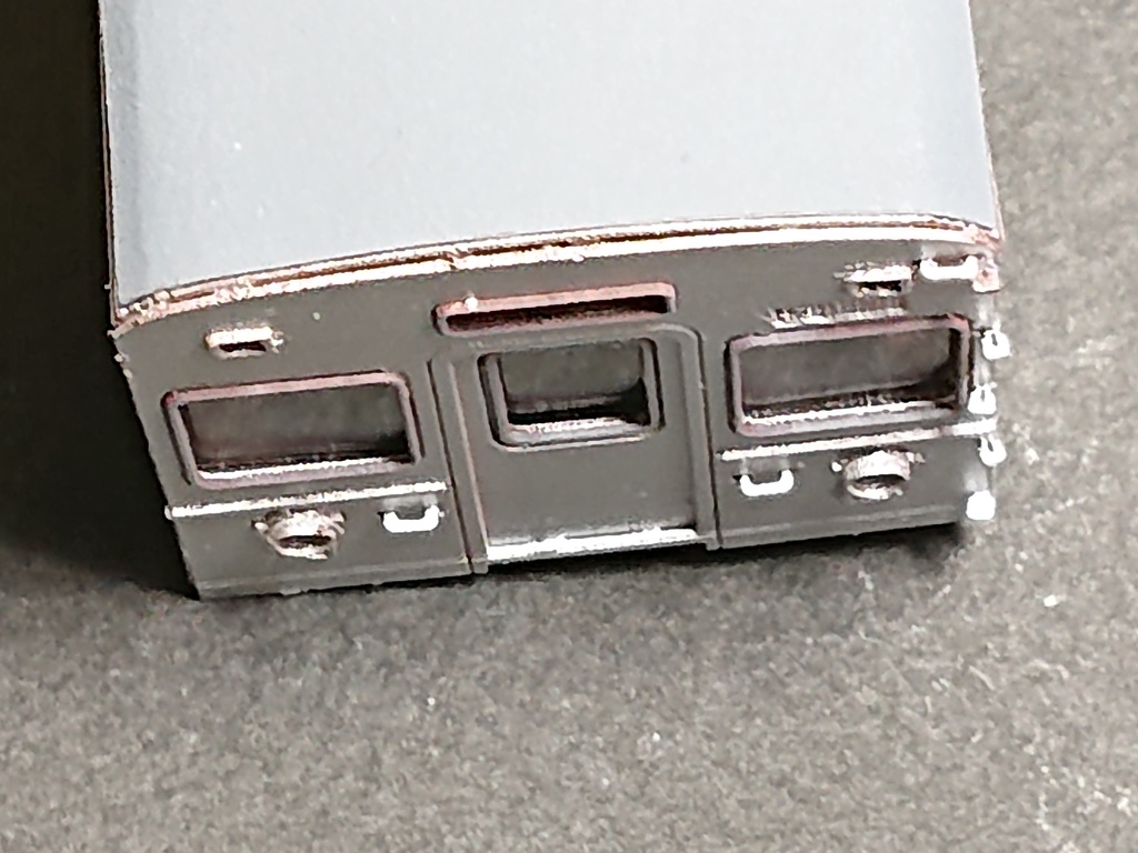 【体験版】東京急行8000 カットモデルペーパークラフト(要組立・未塗装)