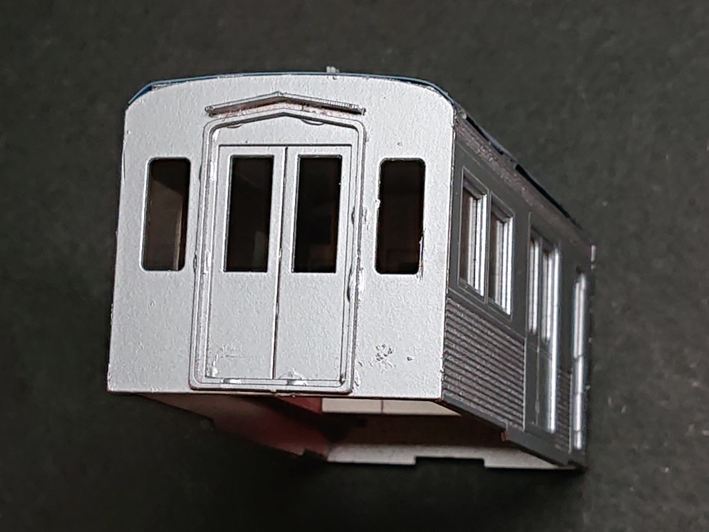 【体験版】東京急行8000 カットモデルペーパークラフト(要組立・未塗装)