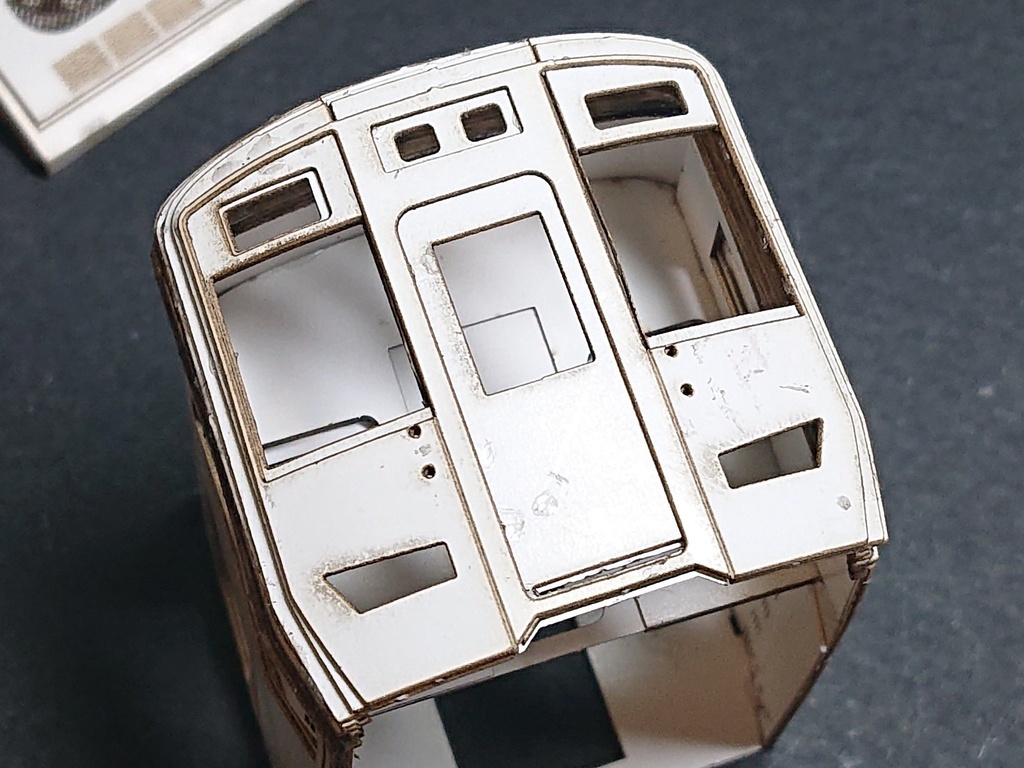 【南海】12000系サザンプレミアム 4両ペーパーボディーキット(木製床下機器付き)