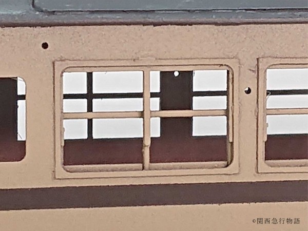 【HO】117系新快速4両ペーパーキット レーザー加工済み