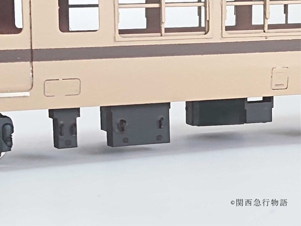 【HO】117系新快速4両ペーパーキット レーザー加工済み