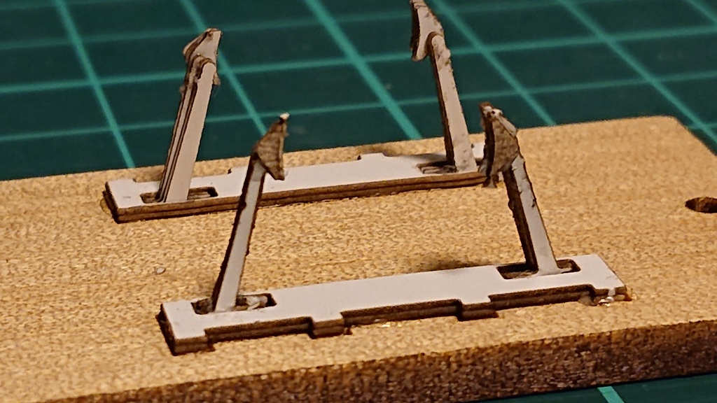 【要組立】鐡道省 1/80スケール 16.5mmゲージ キハニ5000形気動車 ガソリンカー【展示用】(座席なしタイプ)レーザーカット済