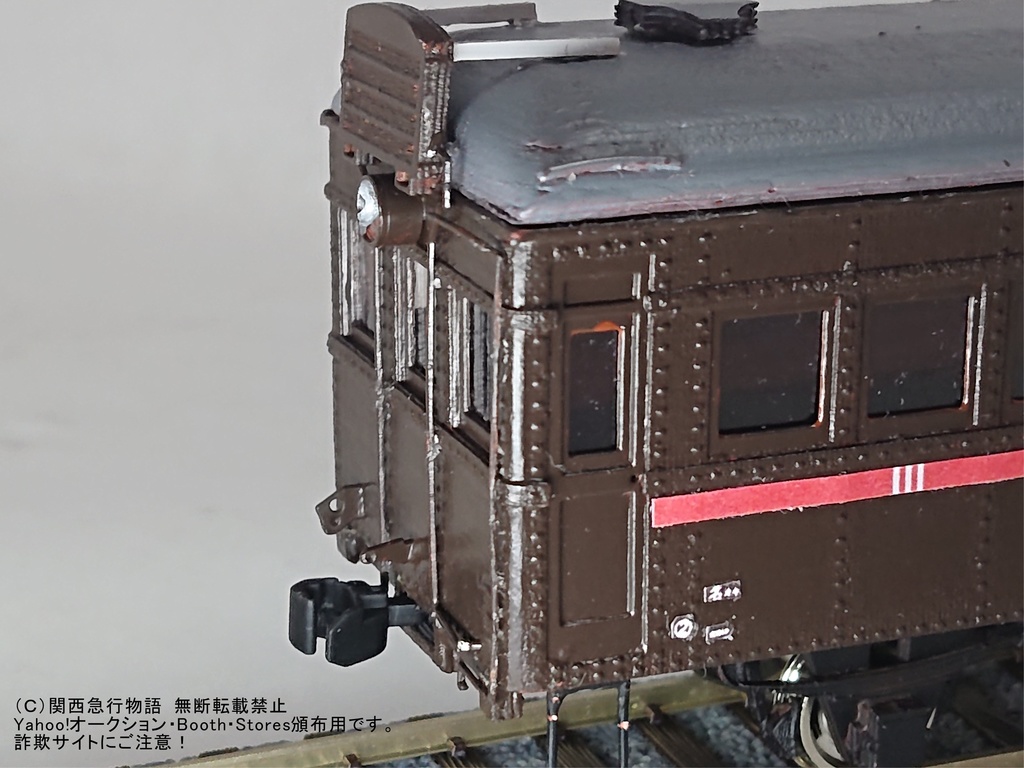 【要組立】鐡道省 1/80スケール 16.5mmゲージ キハニ5000形気動車 ガソリンカー【展示用】(座席なしタイプ)レーザーカット済