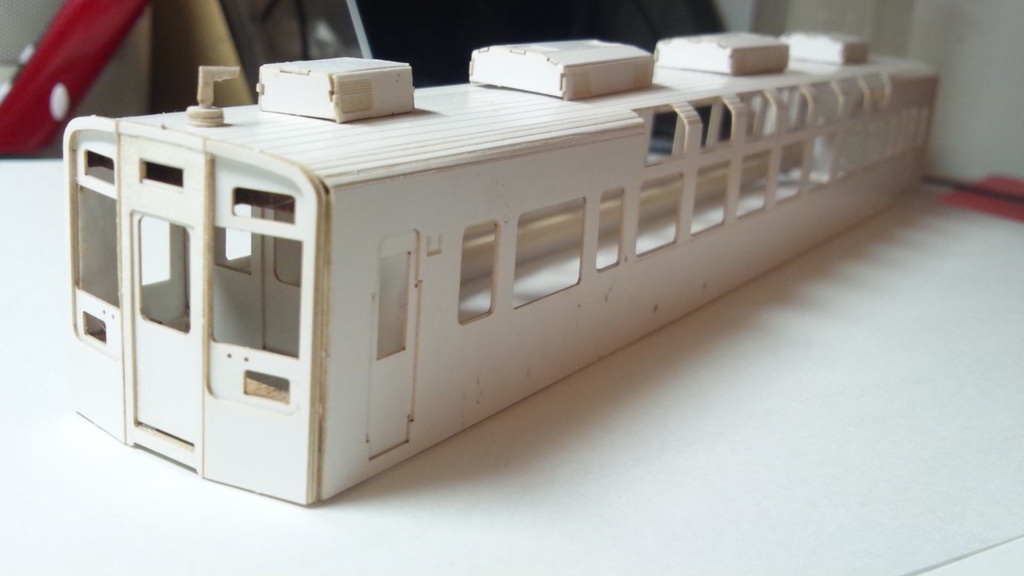 【東武】634型 ペーパー車体キット 2両(床板・床下機器なし)