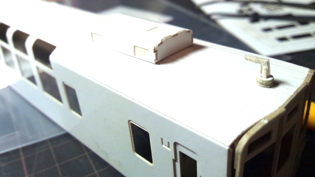 【東武】634型 ペーパー車体キット 2両(床板・床下機器なし)