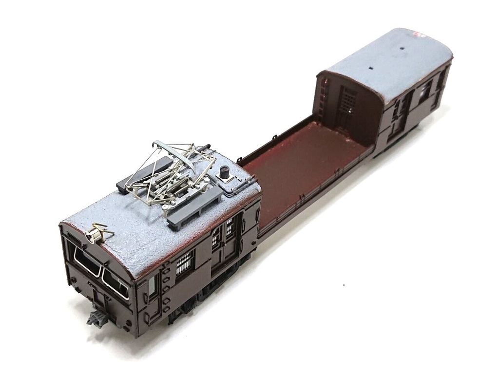 ★ 送料無料 !★1/80スケール◆クモル23050 レーザー加工済み 硬質ペーパーキット 昭和の電車