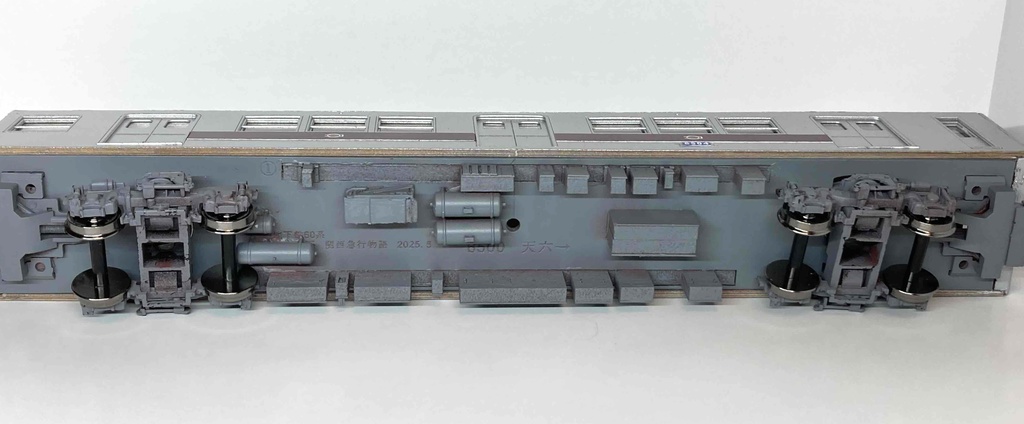 大阪市交通局60系(6両非冷房車)硬質ペーパーキット 1/80 16.5mmゲージ