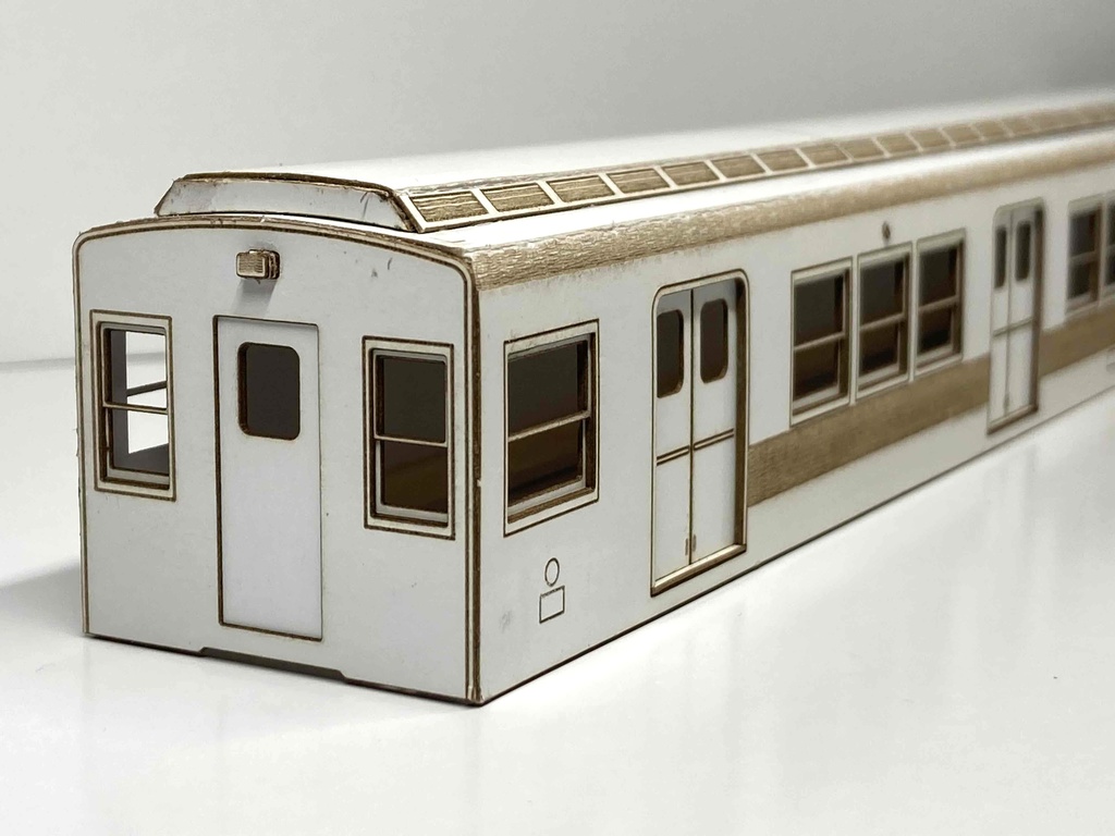 大阪市交通局60系(6両非冷房車)硬質ペーパーキット 1/80 16.5mmゲージ