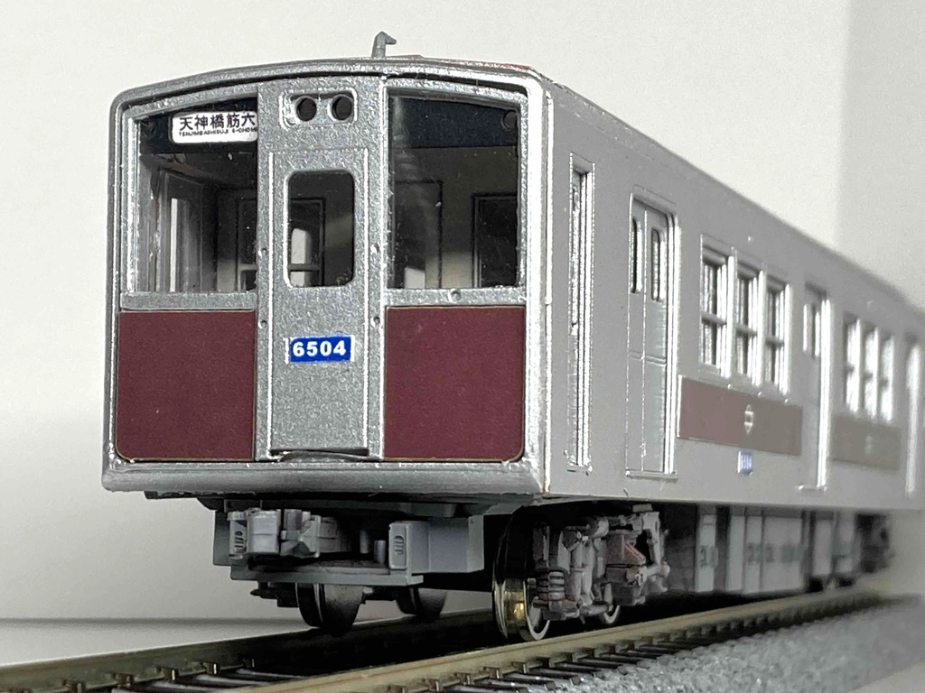 大阪市交通局60系(6両非冷房車)硬質ペーパーキット 1/80 16.5mmゲージ