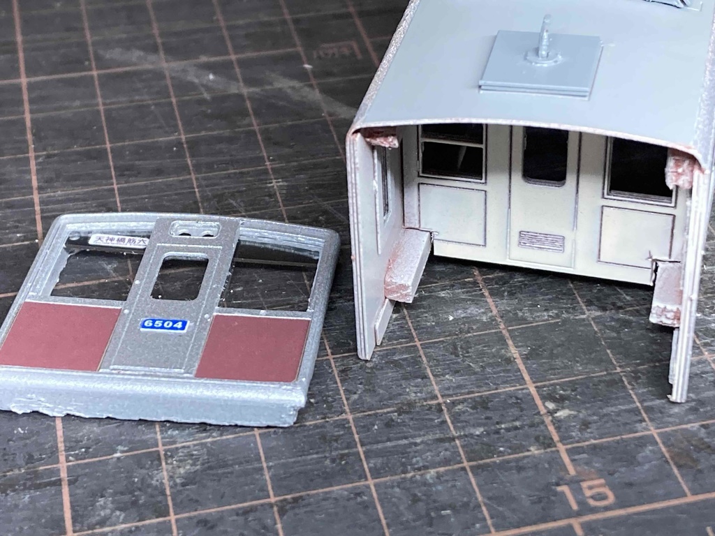 大阪市交通局60系(6両非冷房車)硬質ペーパーキット 1/80 16.5mmゲージ