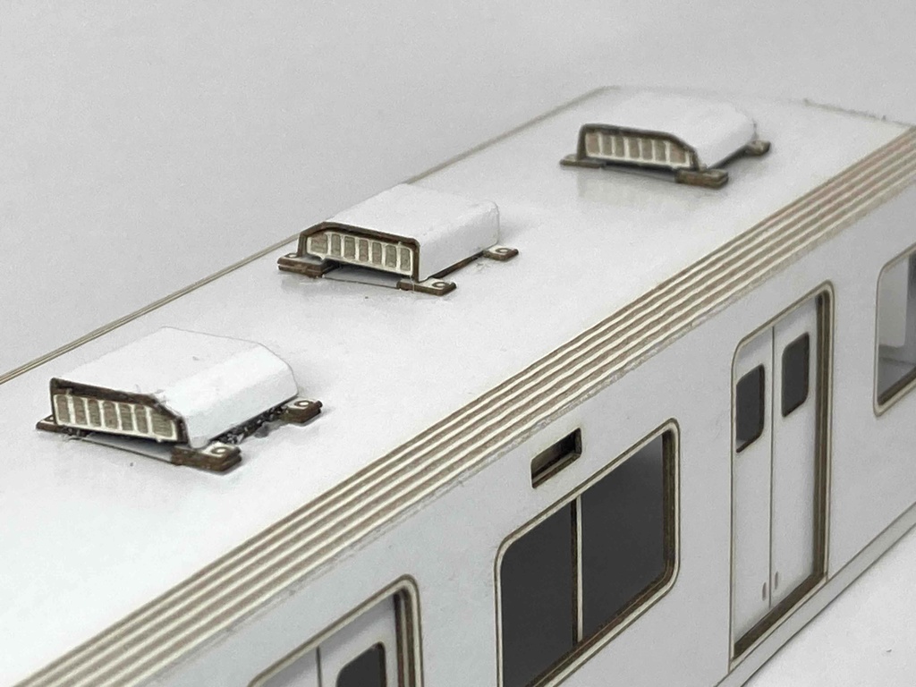 【NEW!】営団地下鉄8000系非冷房車(プロトタイプ) 4両硬質ペーパーキット 半蔵門線 試作車