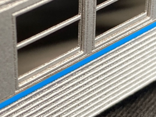 ★営団地下鉄★5000系 増結2両 東西線 千代田線ステンレスカー非冷房 戸袋あり ベンチレーター付きペーパーキット インドネシア国鉄