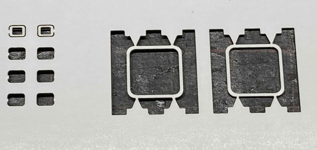 東横線・田園都市線・こどもの国線等 東急車輛旧7000系(2連)硬質ペーパーキット ペーパークラフト レーザーカット済み