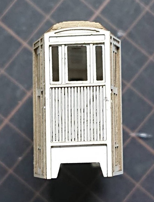 【軽便鉄道】花巻電鉄サハ3 木造車 硬質ペーパーキット 関西急行物語 N対応