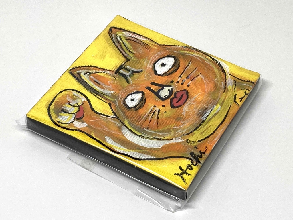 ◆HOCHI◆ 絵画#9 ねこ招き