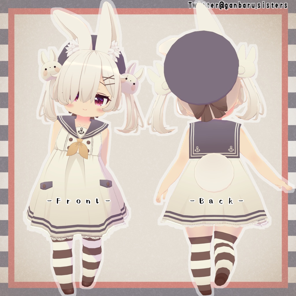 オリジナル3Ⅾモデル「おもち」