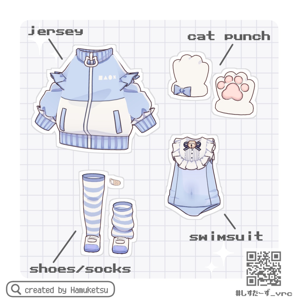 オリジナル3Dモデル「ぱたにゃこ patanyako」