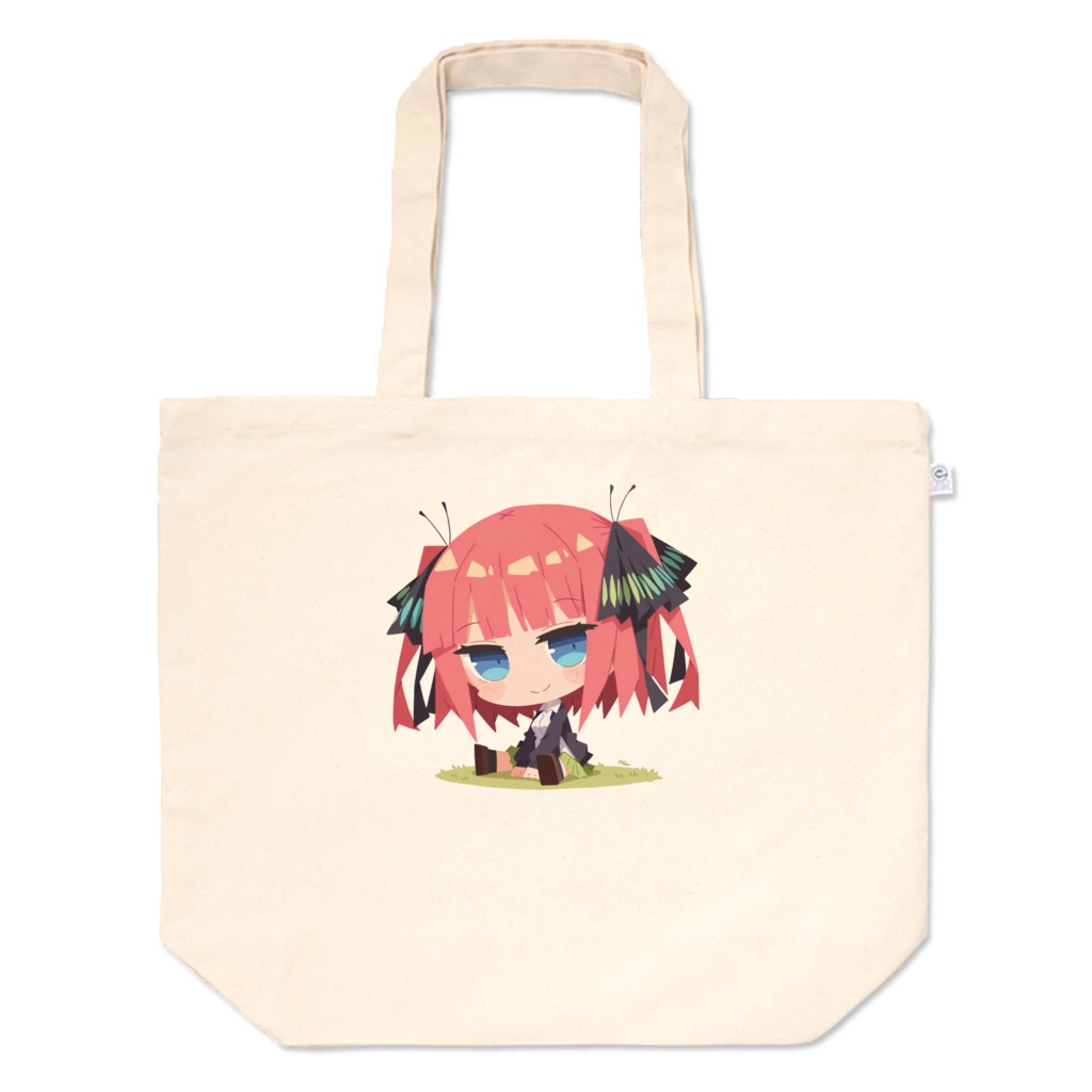 [五等分の花嫁]中野二乃 デフォルメトートバッグ